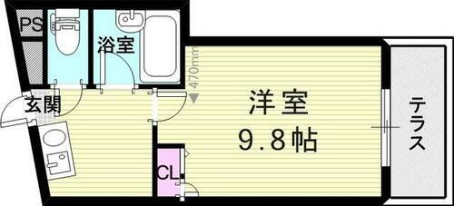 大阪府豊中市螢池中町１丁目 蛍池駅 1K アパート 賃貸物件詳細