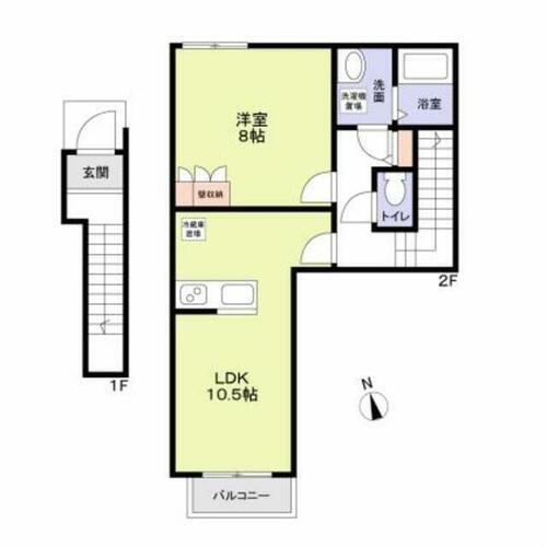 神奈川県横浜市港南区上永谷２丁目 上永谷駅 1LDK アパート 賃貸物件詳細