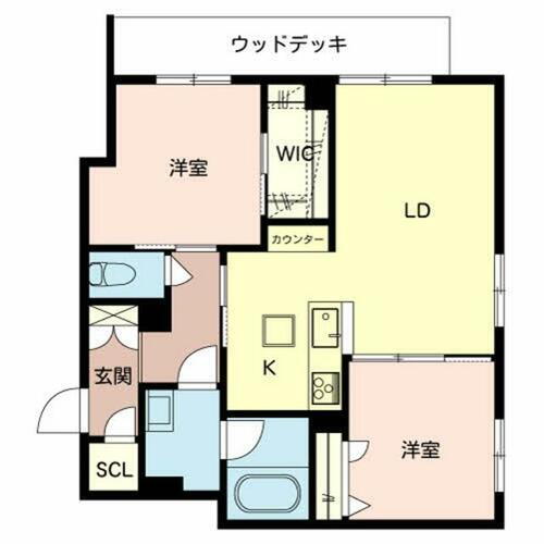 大阪府東大阪市吉田５丁目 河内花園駅 2LDK マンション 賃貸物件詳細