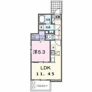 愛知県北名古屋市片場新町 西春駅 1LDK アパート 賃貸物件詳細