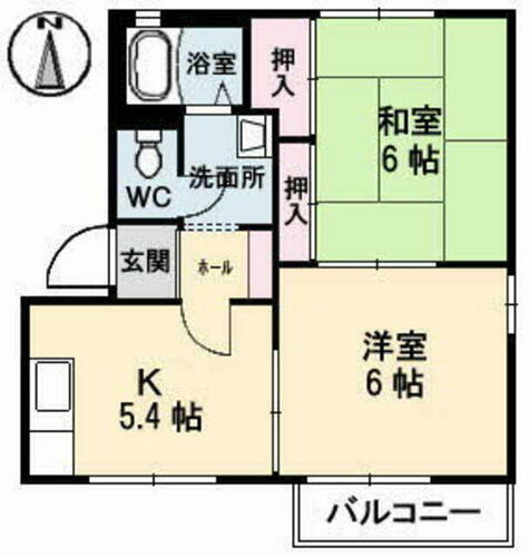 岡山県岡山市北区尾上 備前一宮駅 2K アパート 賃貸物件詳細