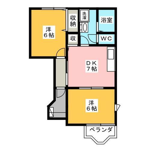 長野県松本市大字里山辺 松本駅 2DK アパート 賃貸物件詳細