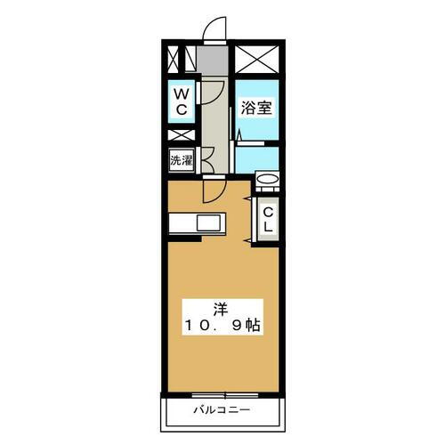 長野県長野市中御所１丁目 長野駅 1K マンション 賃貸物件詳細