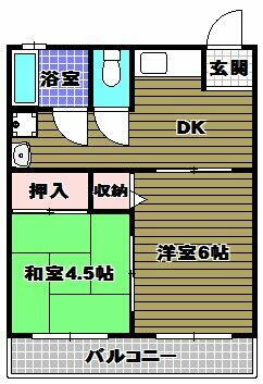 大阪府富田林市須賀３丁目 滝谷駅 2DK アパート 賃貸物件詳細