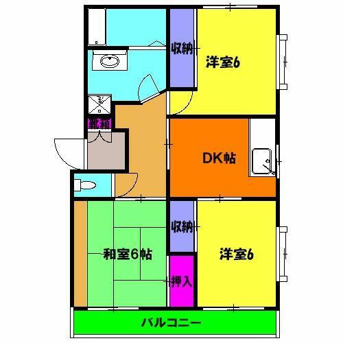 静岡県藤枝市青葉町４丁目 藤枝駅 3DK マンション 賃貸物件詳細