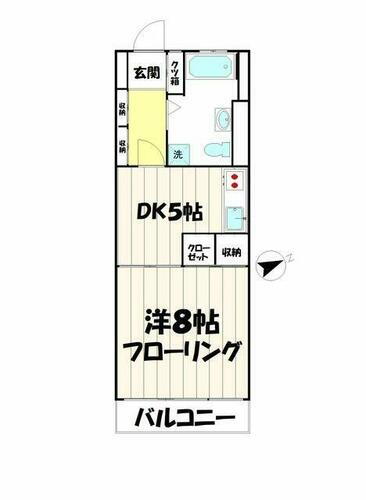 東京都武蔵野市中町２丁目 三鷹駅 1DK マンション 賃貸物件詳細