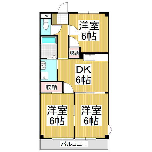 長野県松本市大字里山辺 松本駅 3DK アパート 賃貸物件詳細