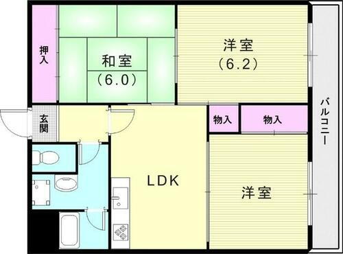 兵庫県神戸市中央区中山手通４丁目 神戸三宮駅 3LDK マンション 賃貸物件詳細