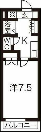 岐阜県岐阜市近島５丁目 岐阜駅 1K マンション 賃貸物件詳細