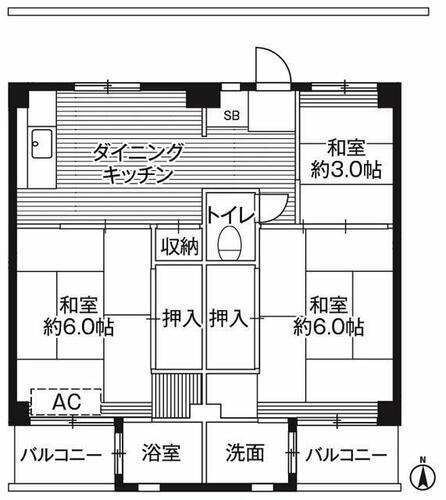 神奈川県鎌倉市手広５丁目 西鎌倉駅 3DK マンション 賃貸物件詳細