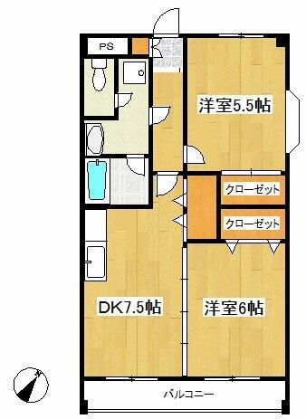 千葉県千葉市稲毛区轟町５丁目 天台駅 2DK マンション 賃貸物件詳細