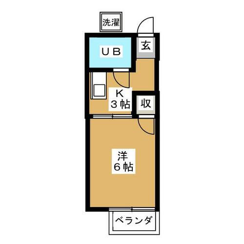 東京都世田谷区等々力３丁目 等々力駅 1K アパート 賃貸物件詳細