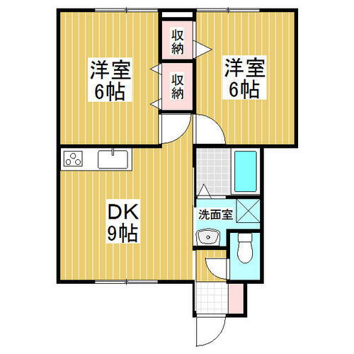 長野県安曇野市穂高柏原 柏矢町駅 2LDK アパート 賃貸物件詳細