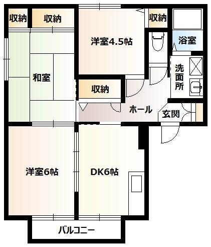 神奈川県中郡大磯町国府本郷 大磯駅 3DK アパート 賃貸物件詳細