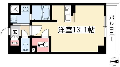 愛知県名古屋市天白区井の森町 野並駅 ワンルーム マンション 賃貸物件詳細