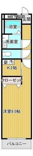 岡山県岡山市北区南方１丁目 岡山駅 1K マンション 賃貸物件詳細