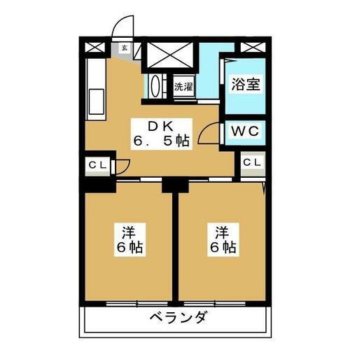 東京都八王子市暁町１丁目 京王八王子駅 2DK マンション 賃貸物件詳細