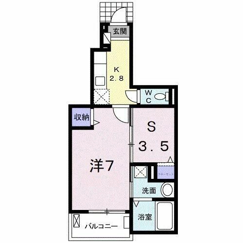 茨城県水戸市石川１丁目 赤塚駅 1K アパート 賃貸物件詳細