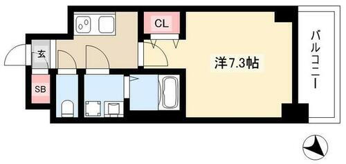 愛知県名古屋市北区辻本通１丁目 志賀本通駅 1K マンション 賃貸物件詳細