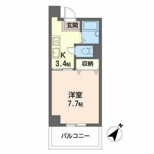 大阪府岸和田市野田町１丁目 岸和田駅 1K マンション 賃貸物件詳細