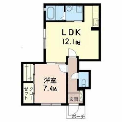 奈良県生駒市東菜畑１丁目 東生駒駅 1LDK アパート 賃貸物件詳細