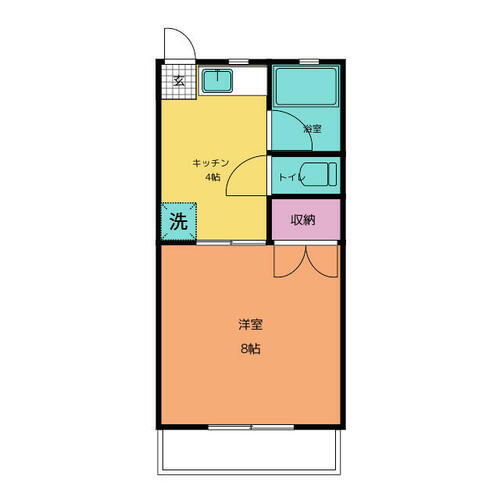 千葉県千葉市中央区大巌寺町 蘇我駅 1K アパート 賃貸物件詳細