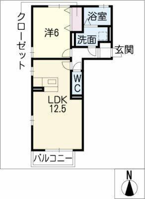 岐阜県関市吉野町 関口駅 1LDK アパート 賃貸物件詳細