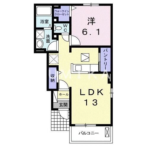 岡山県岡山市中区乙多見 東岡山駅 1LDK アパート 賃貸物件詳細