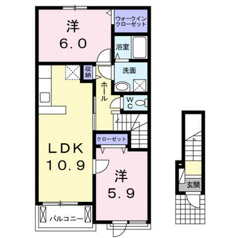 大分県速見郡日出町大字川崎 日出駅 2LDK アパート 賃貸物件詳細