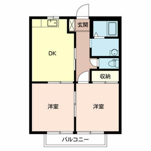 兵庫県丹波篠山市河原町 篠山口駅 2DK アパート 賃貸物件詳細