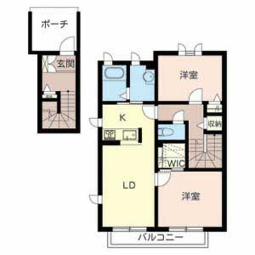 大阪府堺市堺区大浜北町３丁 堺駅 2LDK アパート 賃貸物件詳細