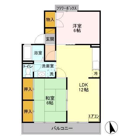 千葉県船橋市前貝塚町 塚田駅 2LDK アパート 賃貸物件詳細