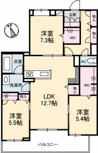 広島県広島市安佐南区大町東１丁目 古市橋駅 3LDK マンション 賃貸物件詳細