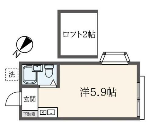 東京都世田谷区船橋６丁目 桜上水駅 ワンルーム アパート 賃貸物件詳細
