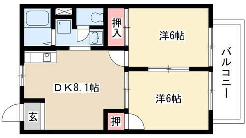 愛知県清須市助七１丁目 須ケ口駅 2DK アパート 賃貸物件詳細