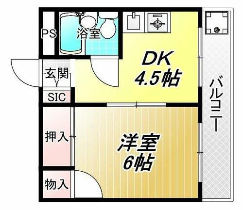 大阪府八尾市高安町南３丁目 高安駅 1DK マンション 賃貸物件詳細