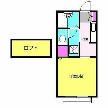 神奈川県横浜市神奈川区白幡仲町 白楽駅 1K アパート 賃貸物件詳細