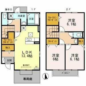 岐阜県岐阜市六条江東２丁目 岐阜駅 3LDK 一戸建て 賃貸物件詳細