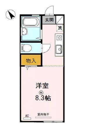 山口県宇部市西小串１丁目 宇部新川駅 ワンルーム アパート 賃貸物件詳細