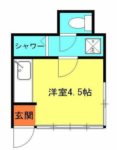 小崎アパート 1階 ワンルーム 賃貸物件詳細