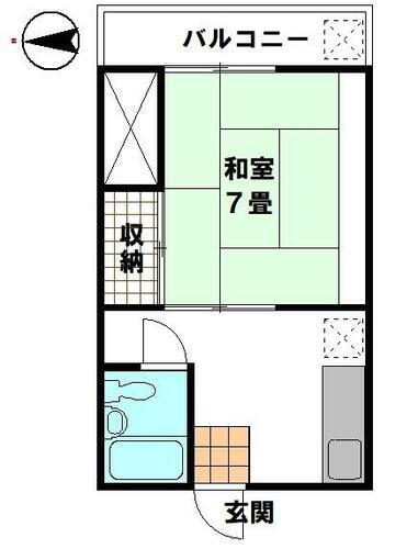 東京都板橋区赤塚４丁目 成増駅 1K マンション 賃貸物件詳細