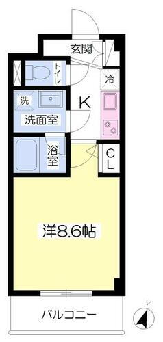 ブリッサ湘南 1階 1K 賃貸物件詳細