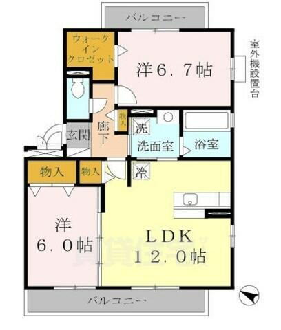 大阪府泉大津市助松町３丁目 北助松駅 2LDK アパート 賃貸物件詳細