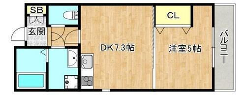 大阪府大阪市生野区生野西４丁目 寺田町駅 1DK アパート 賃貸物件詳細