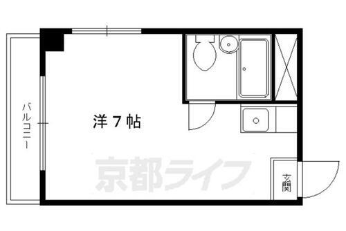 京都府京都市左京区聖護院西町 神宮丸太町駅 1K マンション 賃貸物件詳細