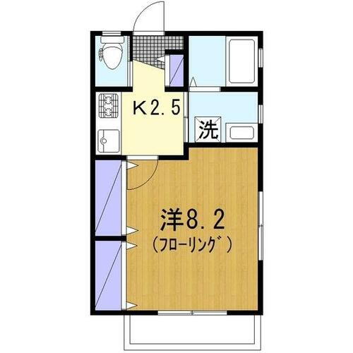 神奈川県大和市中央１丁目 大和駅 1K アパート 賃貸物件詳細