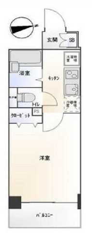 東京都新宿区西五軒町 江戸川橋駅 1K マンション 賃貸物件詳細