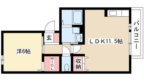 愛知県名古屋市中川区丸米町１丁目 南荒子駅 1LDK アパート 賃貸物件詳細