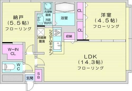 北海道札幌市中央区南四条西１５丁目 西１１丁目駅 2LDK マンション 賃貸物件詳細