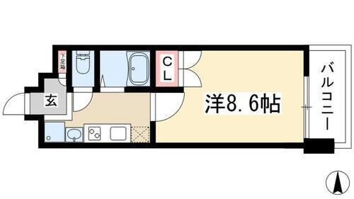 愛知県名古屋市千種区今池３丁目 今池駅 1K マンション 賃貸物件詳細